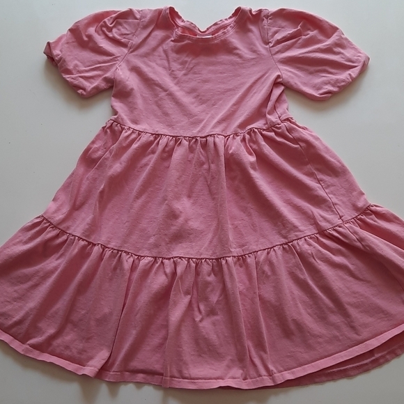 Zara Other - Zara 10 pink tiered ruffle dress